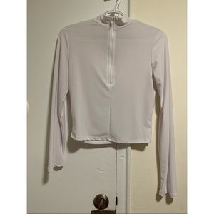 Fashion nova White crop top